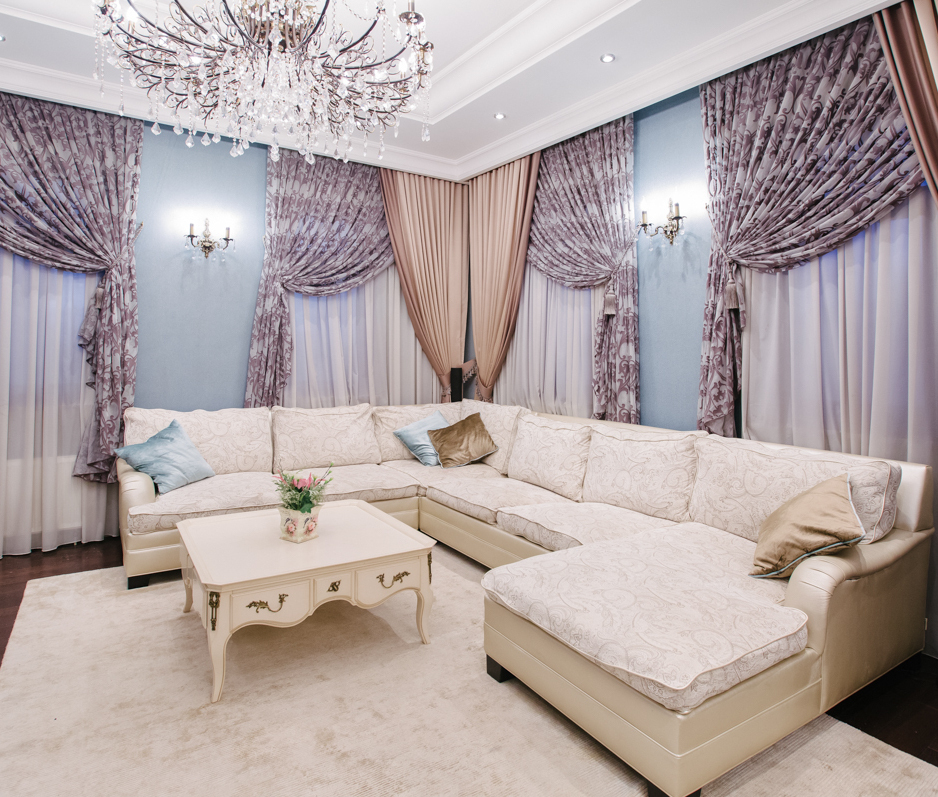 гостиная классическом стиле