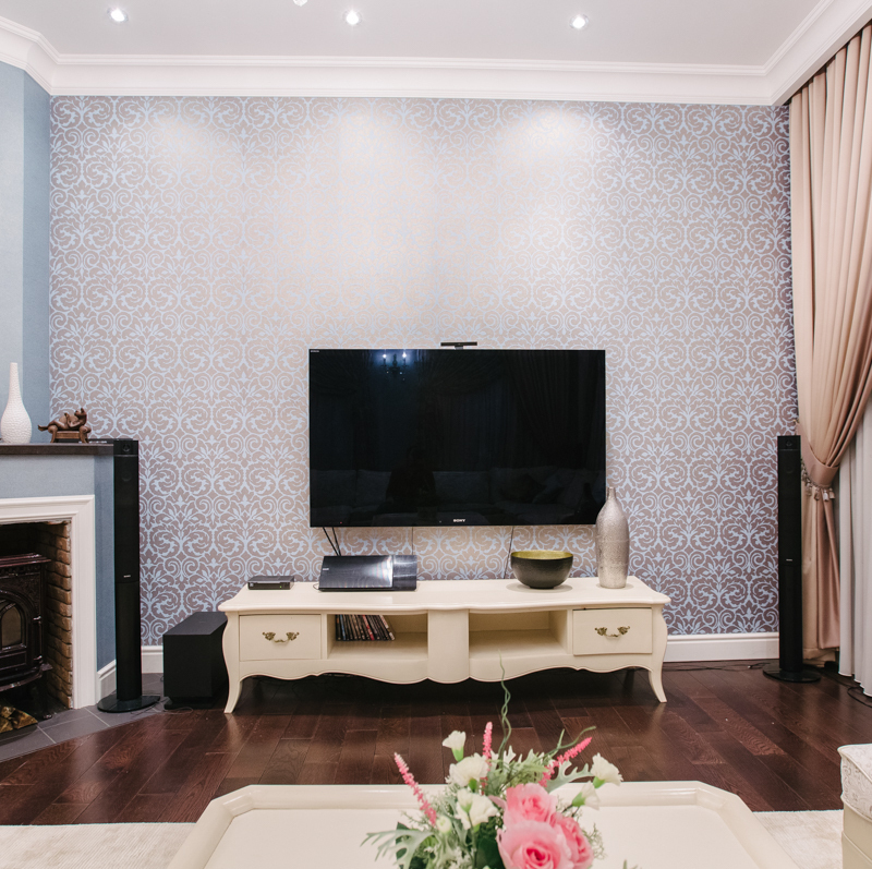 гостиная в классическом стиле